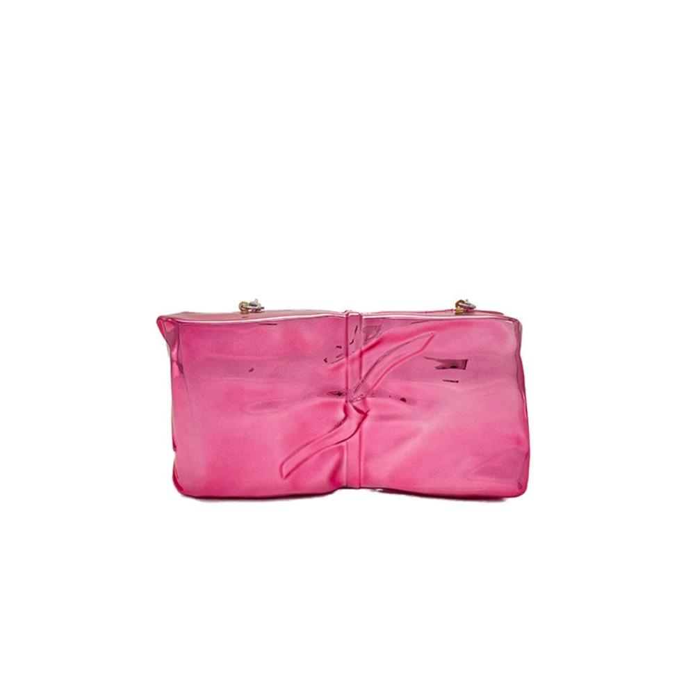 Exquisite Small Fragrant Style Acrylic Bow Women's Dinner Bag 25 New Daily Commuting Shoulder Messenger Bag