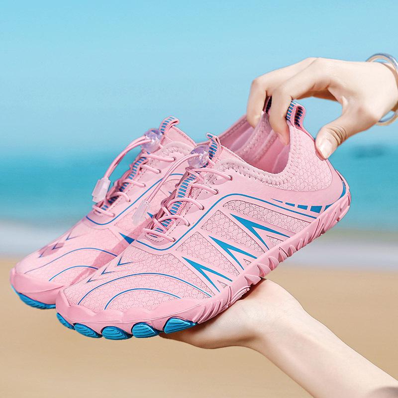 Wading shoes couple large size casual fashion men's and women's creek shoes outside wearing beach shoes diving shoes