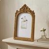 Vintage Arched Photo Frame Ornate Embossed Interior Decorative Piece