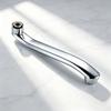 S-Type Faucet Extender Connector - Quick Open Stainless Steel Basin Faucet Tube Outlet Pipe Replacement Fittings