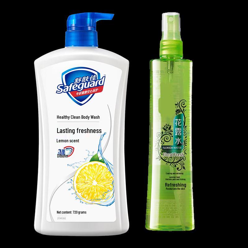 Safeguard Lemon Scent Body Wash & Spray Duo