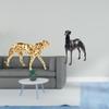 Golden Greyhound Cheetah Resin Animal Sculpture Decorative Table Centerpiece Ornament for Office