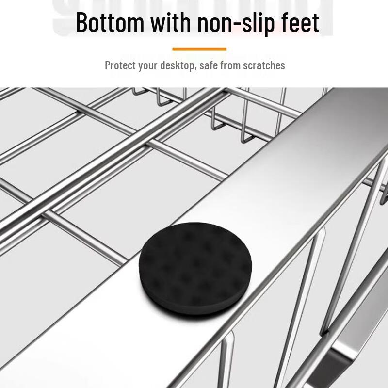 SUS304 Stainless Steel Dish Drying Rack