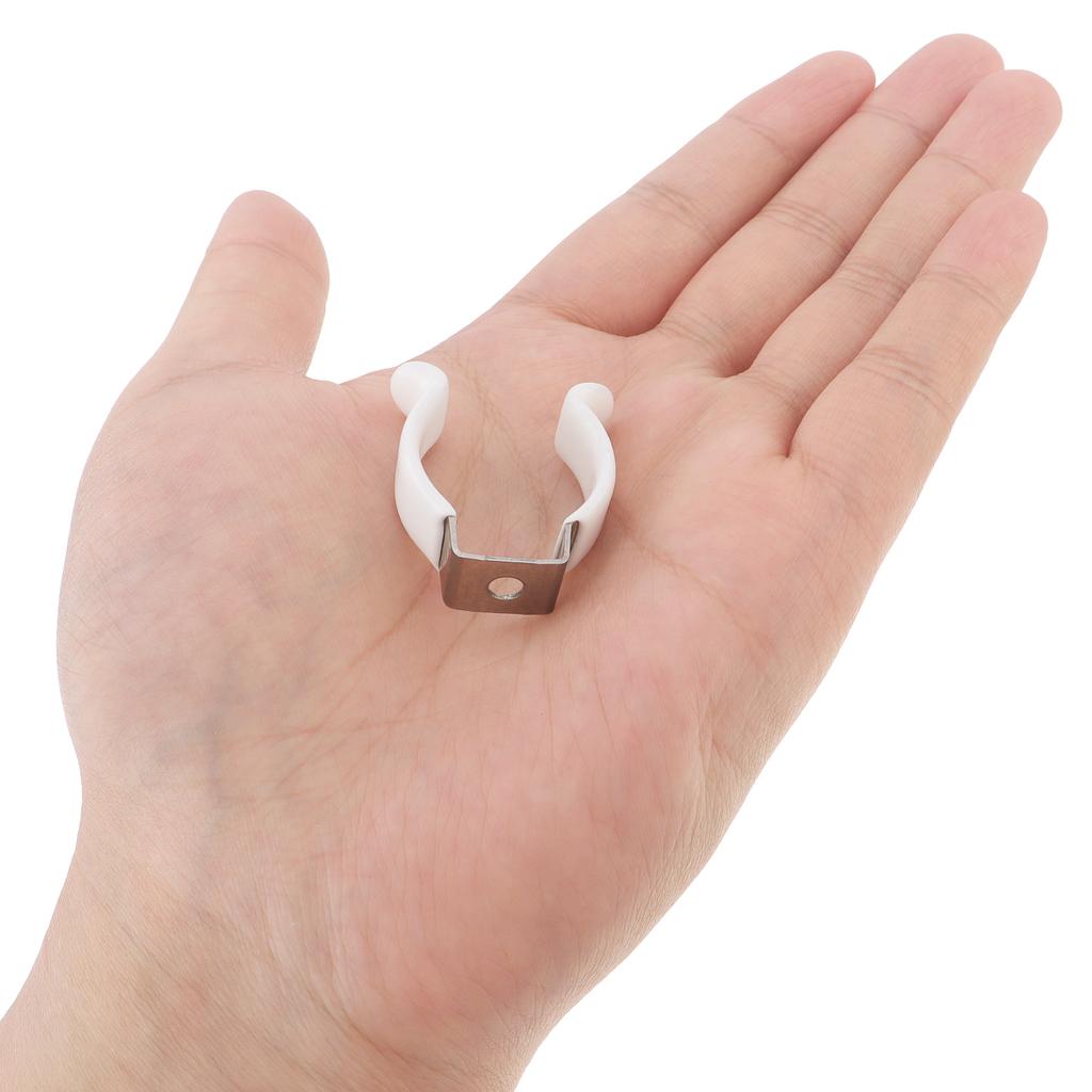 U Clips Holder Bracket T5 - T12 Type Prevent Sagging Plastic Dipped Clamps Lamp Support Lampholder for Fluorescent Tubes Mounting / LED Light Bulbs