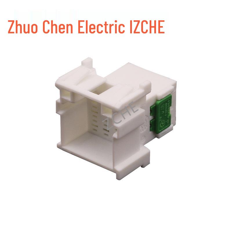 12-Pin Male-Female Mating Connector 2-967627-1 Plug with 7-968972-1 Connector, 12 Holes