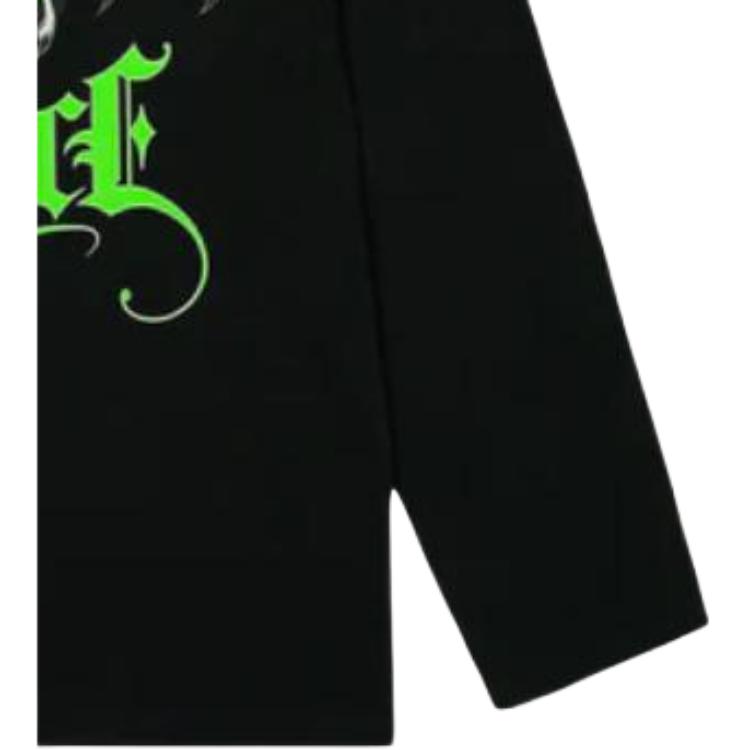 Palace Wingspan Long-Sleeve Black Unisex Tops P29LS008
