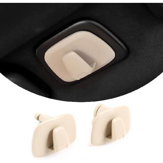 

Interior Roof Hooks Hanger Hook Trim Fit for Volvo V90 S90 XC40 XC60 XC90 2015-2020, ABS Center Console Roof Hooks Clothes Hanger Hook Trim бежевый