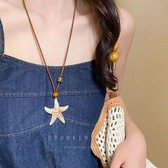 

Винтажное этническое длинное ожерелье - Женский универсальный изысканный модный чокер и цепочка для свитера