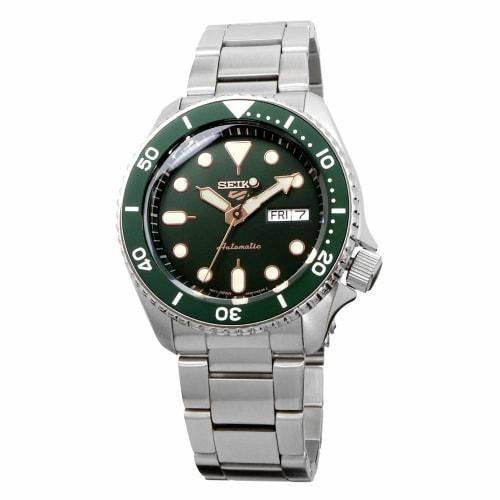 Seiko 5 SPORTS SKX Sports Style Automatic Mechanical Watch, Limited Edition, Men's, Seiko Five Sports, SRPD63, Green