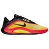 New Nike A'One Breathable Support Basketball Shoes Unisex Red Yellow HQ1733-001