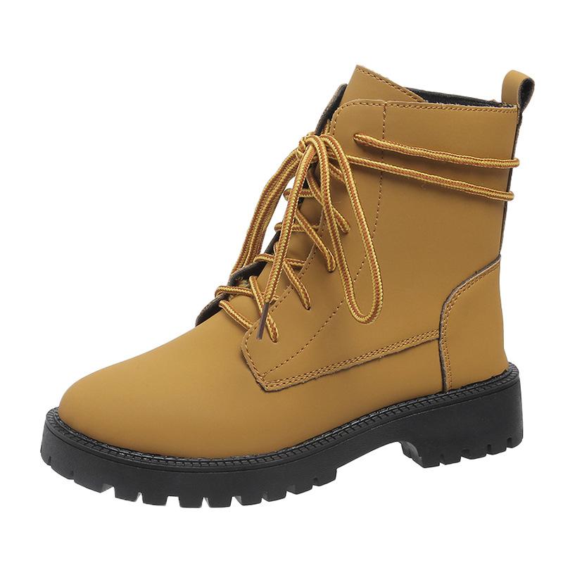 

Женские ботильоны в британском стиле из ПУ кожи с перекрестными ремешками и массивной подошвой, модная женская обувь 40 хаки