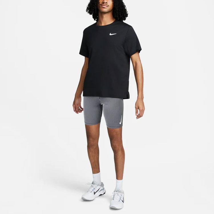 Nike Solid Color Slim Fit Drawstring Sports Shorts Men shorts Iron-Gray DM4622-015