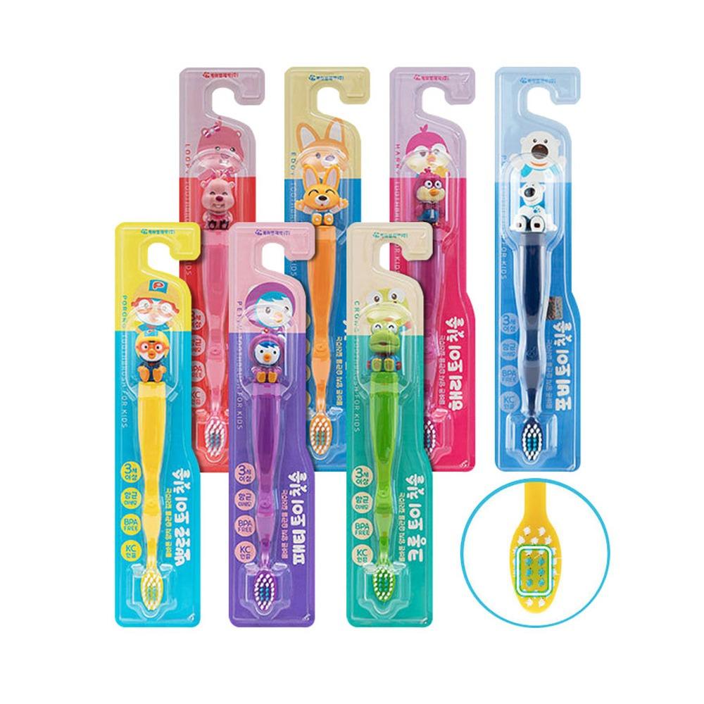 

[pororomall] Pororo and Friends Kids Toothbrush 7-Piece Set
