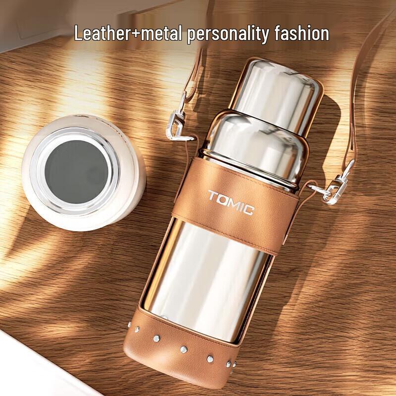 TOMIC Ceramic Lined Tea Infuser Mug