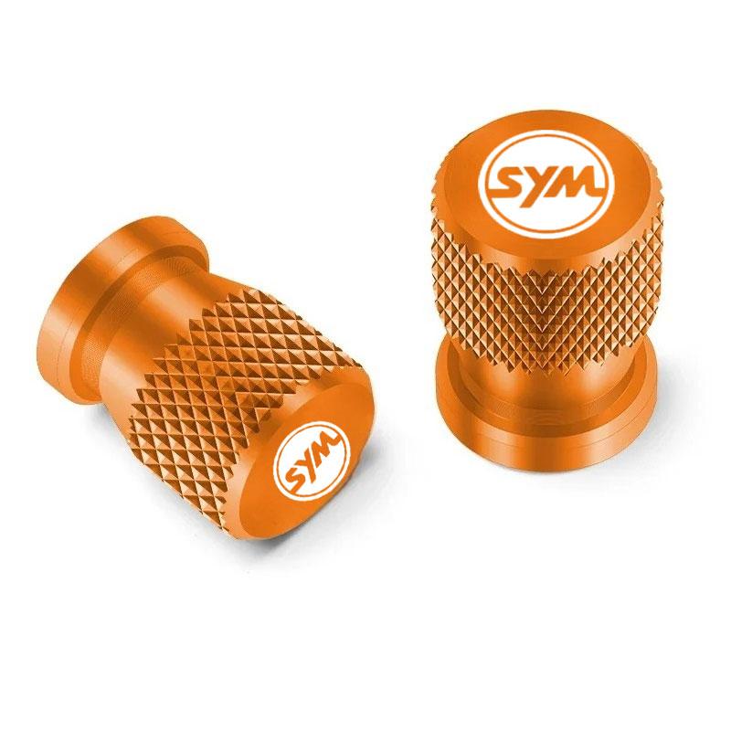 2pcs For SYM Maxsym 400I 600I TL500 TL508 Jetx Jet X 125 150 Fiddle 2 3 4 Wheel Tire Parts Valve Stem Caps Cover Airdust