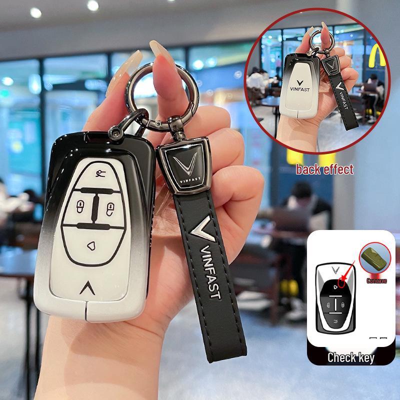 Premium Metal Key Cover for Vinfast Car Remote