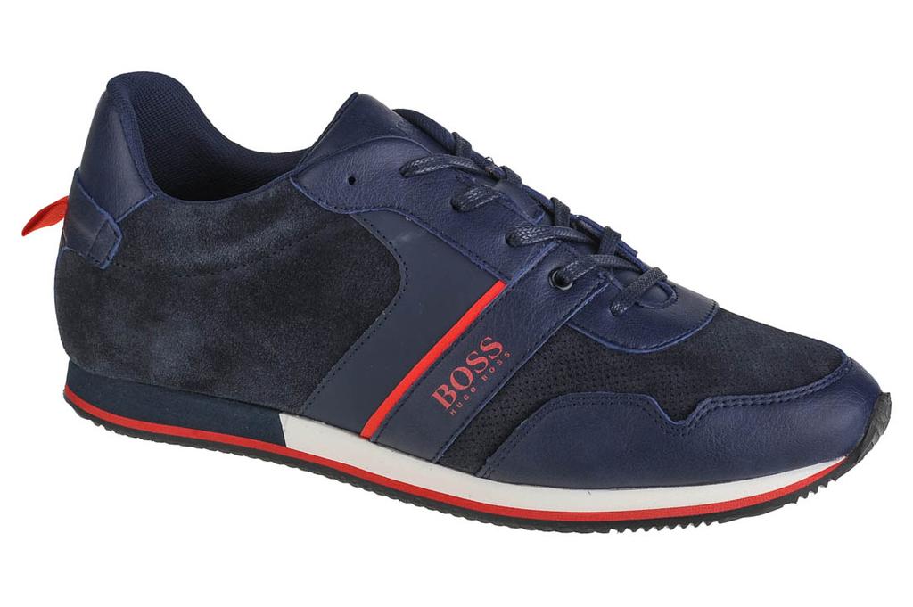 BOSS Turnschuhe, für Jungen marineblaue Sneakers