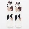 Fuzzy Socks for Women Girls Winter Warm Coral Fleece Floor Socks Cute Cartoon Animal Furry Bed Socks for Home Sleeping