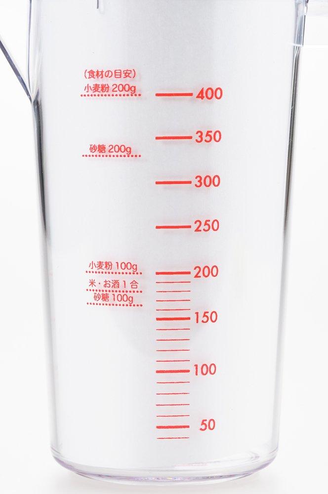 Measuring cup with lid, green, 4003031