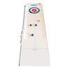 Compact Curling Family Games with 8/16 Tabletop Curling Stones Compact Curling Board Game Sport Party Game Equipment for Age 6+