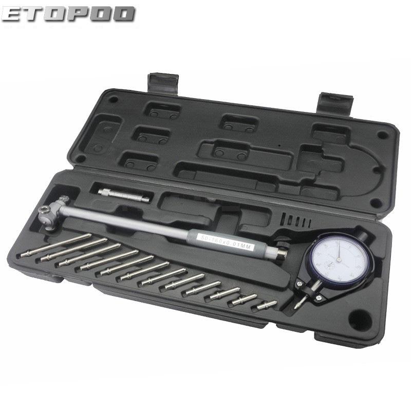 ETOPOO Inner Diameter Micrometer Bridge Guard Type: 18, 35, 50, 160MM Cylinder Gauge Indicator
