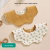 Korean Style 360° Waterproof Baby Bibs - Double-Sided Pure Cotton Gauze