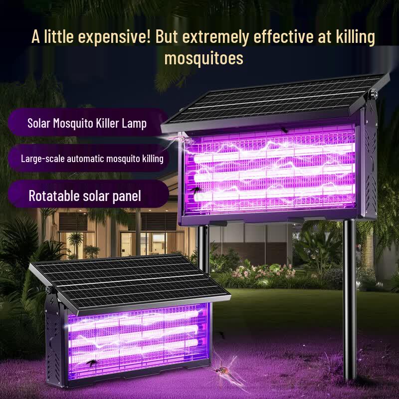 Solar Outdoor Mosquito Killer Lamp with Lighting