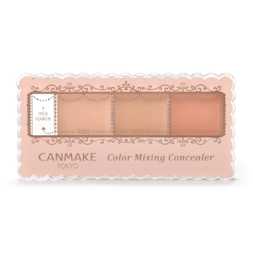 CANMAKE Color Mixing Concealer 3.9g [All 4 Colors]- Perfect Coverage & Blendable