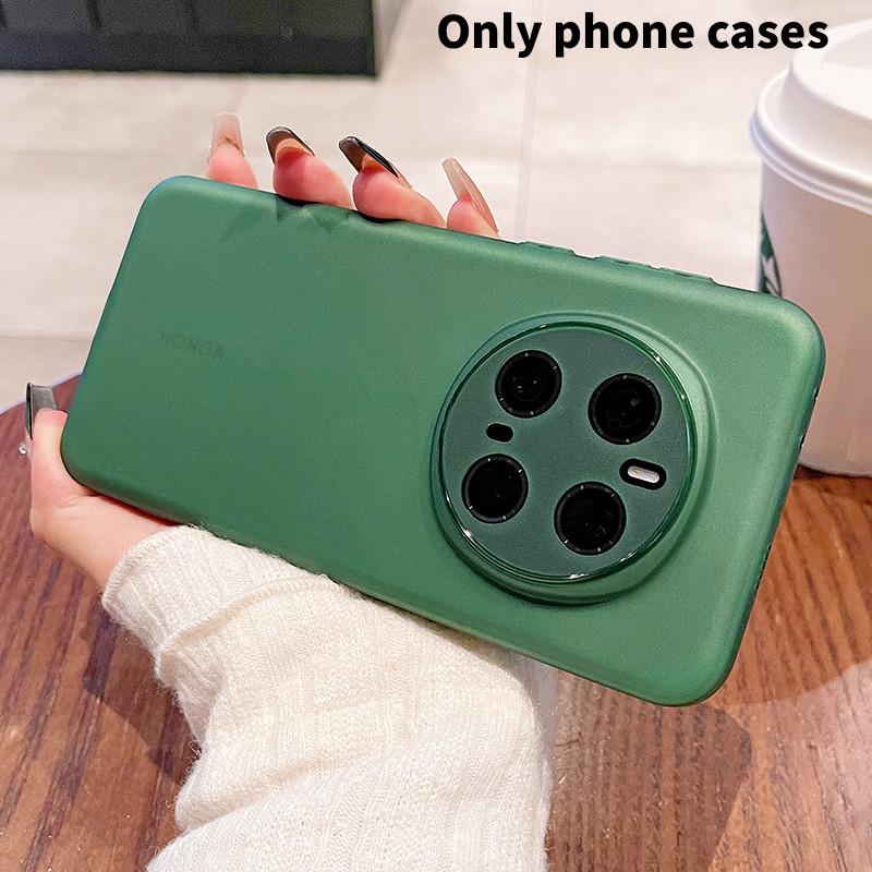 Color Solid Matte Silicone Phone Case For Huawei Honor Magic 7 Shockproof Pro