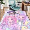 KPop Dämonenjäger Muster Teppich, Innen-/Außenmatte, für Picknick, Spielzimmer, Schlafzimmer, Büro, Wohnzimmer, Heimdeko Teppich, Geburtstagsgeschenk