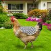 Double-Layer Chicken Saddle Adjustable Poultry Apron Washable Feather Protector  Pecking Prevention