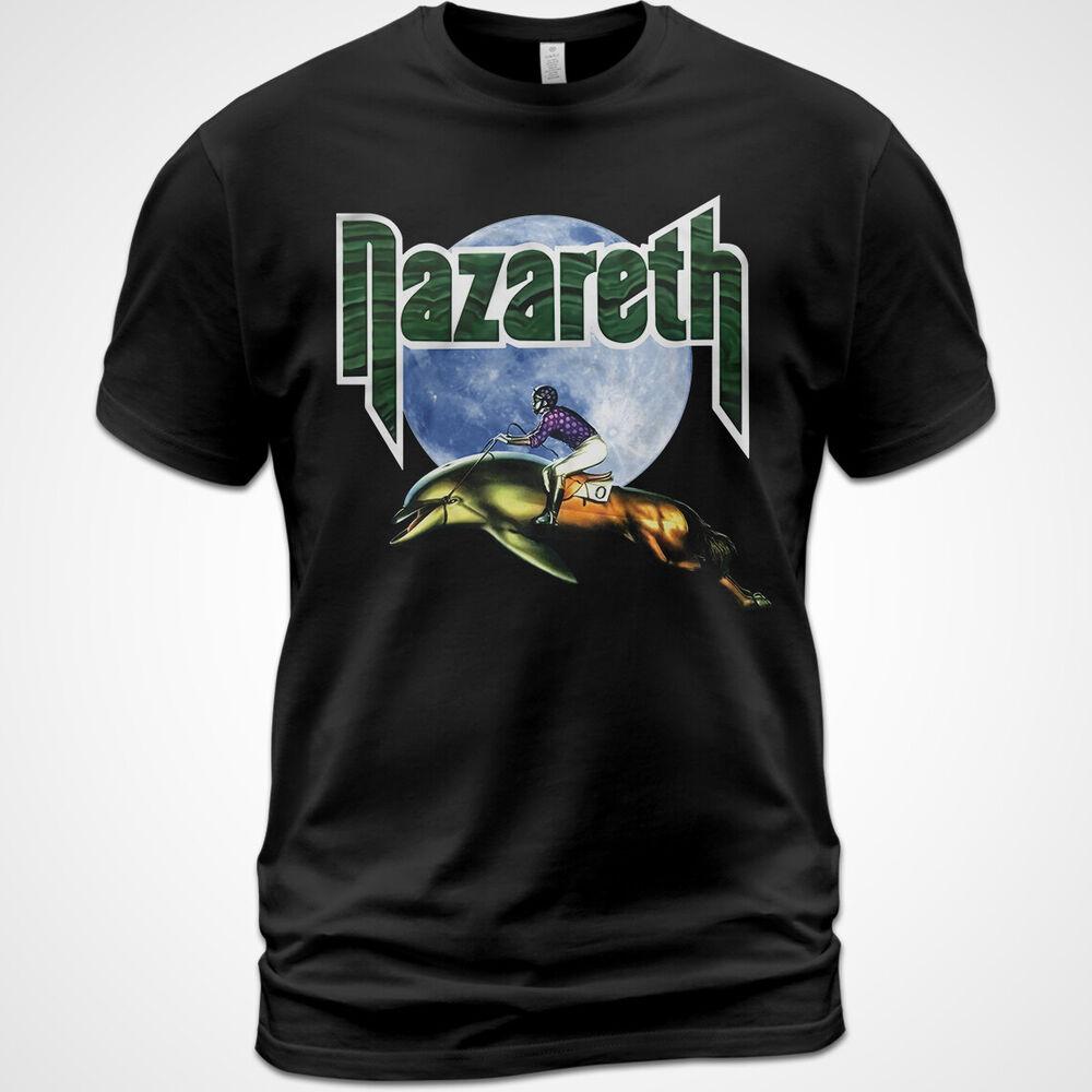 Cotton T-Shirt Nazareth The Fool Circle Album Tee Pete Agnew Jimmy Murrison Unisex T-Shirt XXXXL