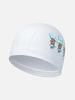 BARREL Kids Surfing Bear Silitex Swim Cap White (B4Skasc003Wht)