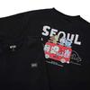 Official BT21 SEOUL EDITION 2nd Series Short Sleeve T-Shirt (Black / White) - Premium K-Heritage Streetwear