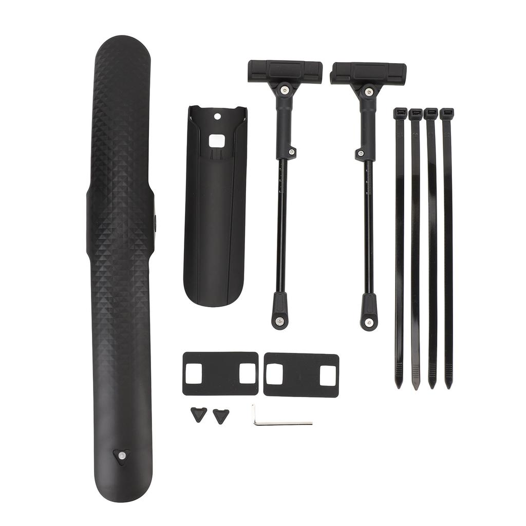 Bike Mud Guards PP Cycling Mudguard Thicken Wheel Mudflap Splashing Guard with Adjustable Bracket fo