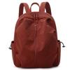Schoolbag casual backpack female simple high school college student schoolbag Korean large capacity high sense travel backpack tide