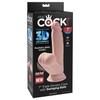 GODE REALISTE Gode Réaliste 3D Cock Swinging Balls 15 X 4 Cm King Cock