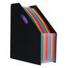 Desktop File Storage Stand 12 Compartments Expandable Document Organiser Slanted Opening Standing File Filing Case