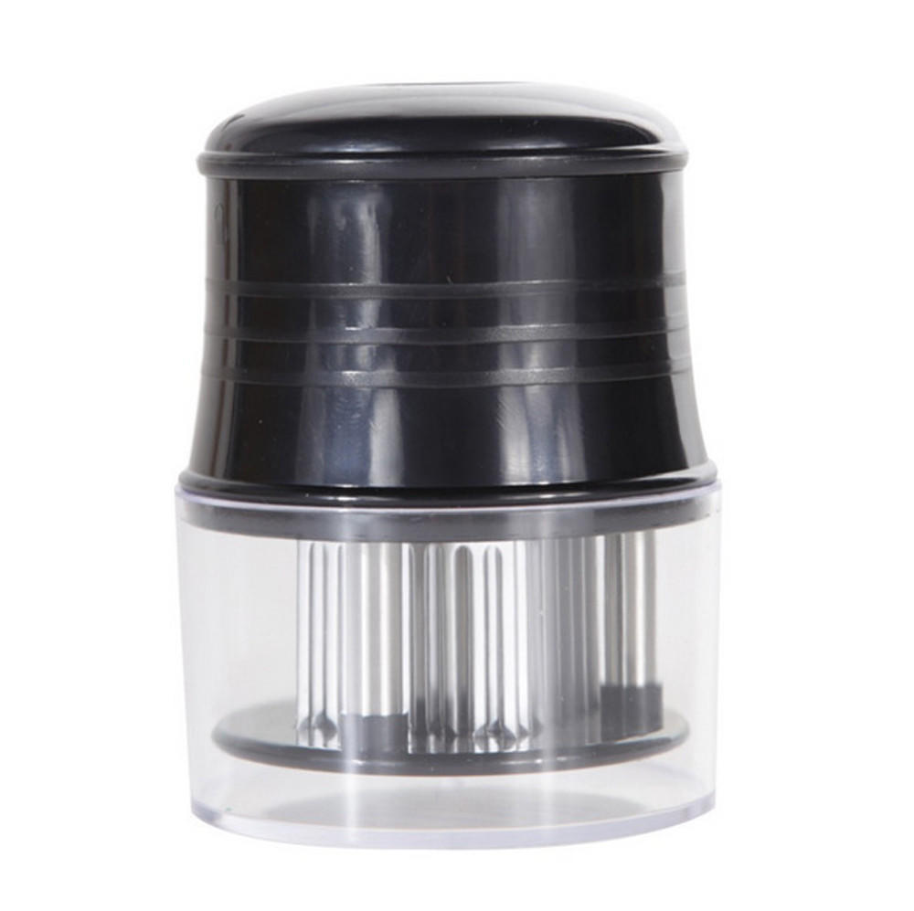 

Тендерайзер для мяса с 56 лезвиями и предохранительным замком, иглы из нержавеющей стали, инструмент для мяса чёрный