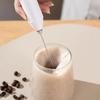 Stainless Steel Mixer Head Electric Milk Frother Handheld Coffee Mixer  Coffee Making