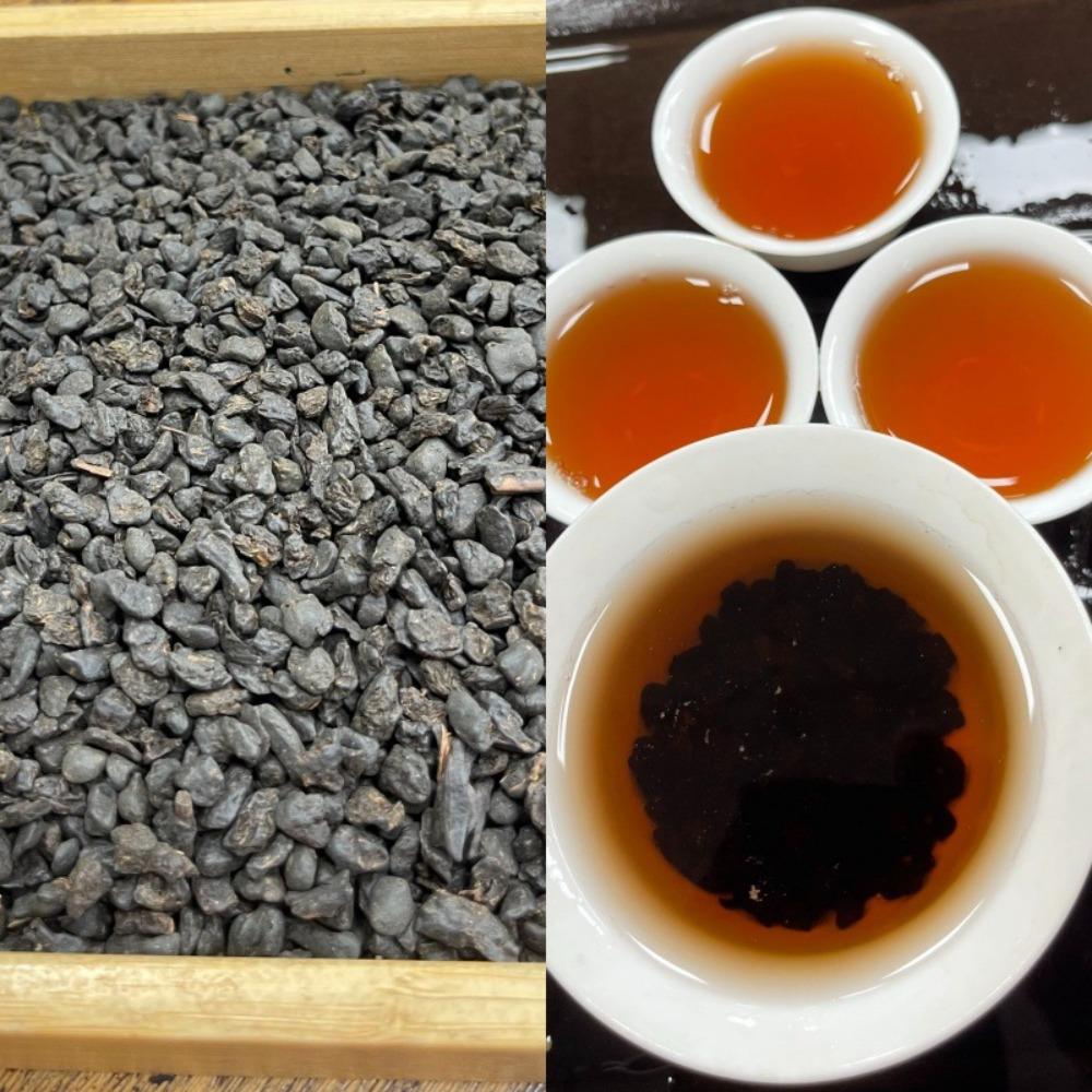 Yunnan Menghai Ripe Pu'er Broken Silver Tea Wholesale Tea Fossil Loose Leaf Ripe Pu'er