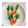 Doll House Miniature Artificial Carrot Plastic Fruits Vegetables Home Party Decoration Supplies Simulation Carrot
