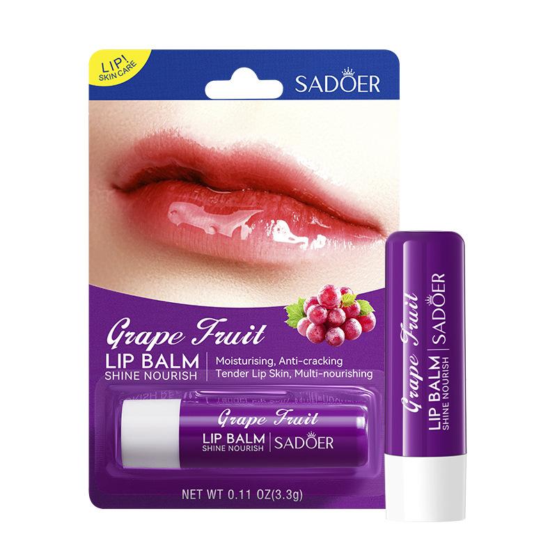 Refreshing Fruit Moisturizing Multi-color Mixed Lip Balm To Prevent Dryness and Hydration To Deeply Moisturize Lips