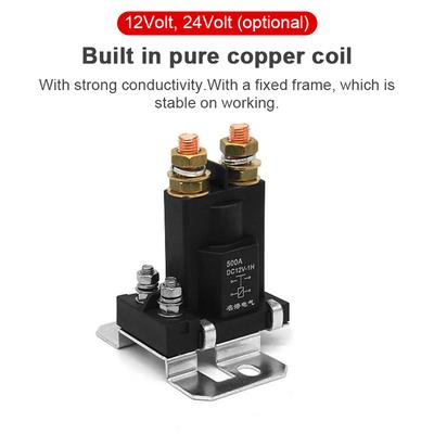12/24V 500A High Current Relay Intelligent Dual Battery Isolator Switch for Camping Car Starting