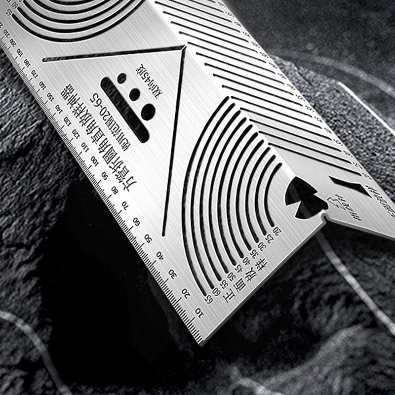 Stainless Steel Angle Arc Marking Tool Metal Fabrication Pipe Saddle Cutting Guide All In 1 Measuring For Welding Metalworking