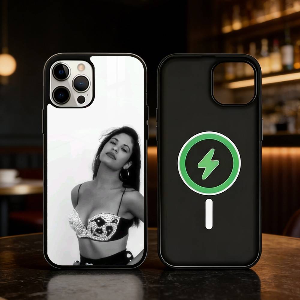 Singer Selena Quintanilla Phone Case For iPhone 17 16 15 14 13 12 Pro Max Plus for Mirror Wireless Magnetic Cover
