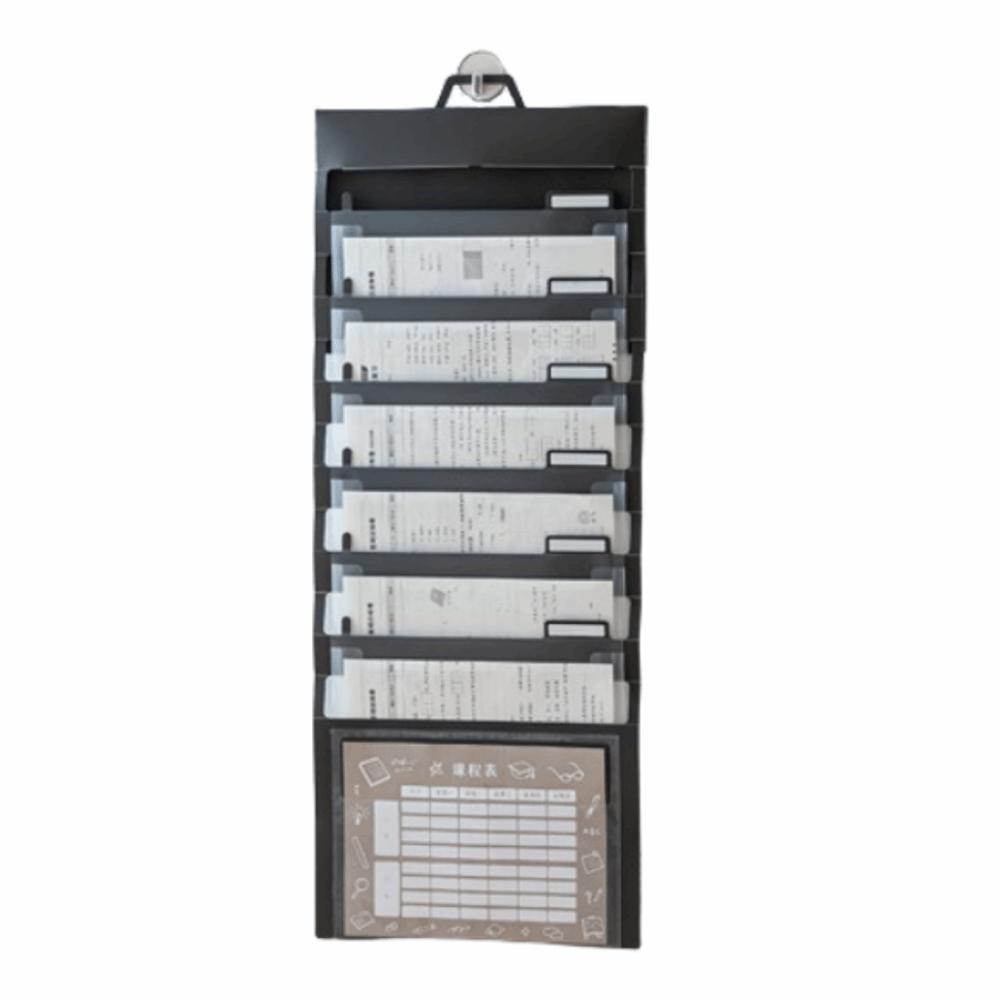 

Настенные органайзеры для файлов формата А4, портативная подвесная настенная сумка для документов, для студентов чёрный
