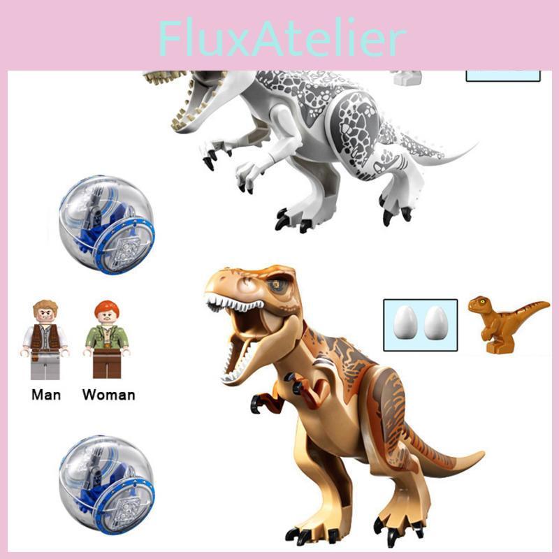 Create Your Own Jurassic World With Large Dinosaur Building Blocks Set