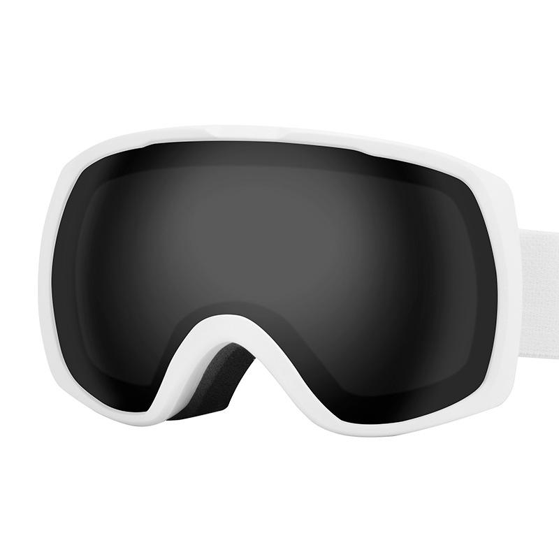 Ski goggles with double-layer anti-fog protection for outdoor sports and mountaineering, unisex, UV protection, compatible with prescription lenses