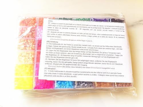 Vytung 11000P 36 Colors 5mm Iron-on Beads Plate PVC Sheet Refill Packaging